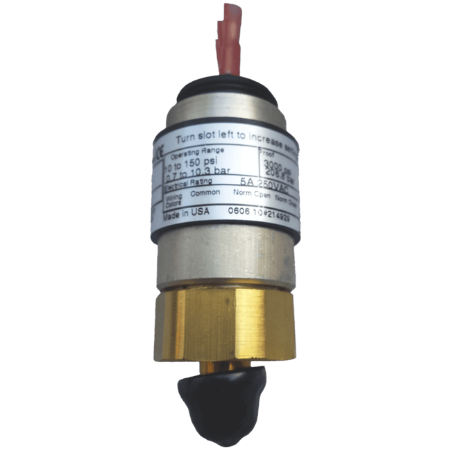 United Electric Pressure Switch, 10 Series Type 10A Models 10 to 12